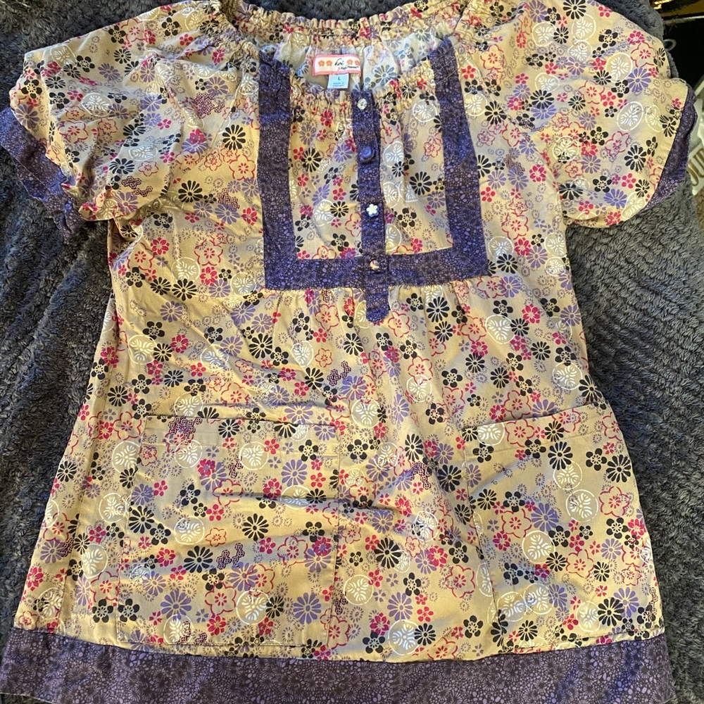 Colorful Nursing Scrub Set